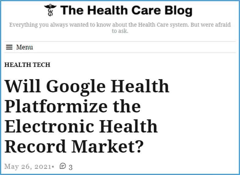 The Healthcare Platform Blog